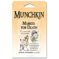 Munchkin Marked for Death 2nd Ed Booster 17 nye kort til Munchkin Kortspill